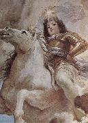 GIORDANO, Luca Fresken in der Galerie des Palazzo Medici-Riccardi in Florenz, Szene: Triumph der Medici in den Wolken des Olymp, Detail Germany oil painting artist